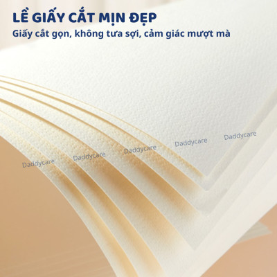 Giấy vẽ màu nước, acrylic canson cứng cáp Mideer Premium Paint Paper Pad