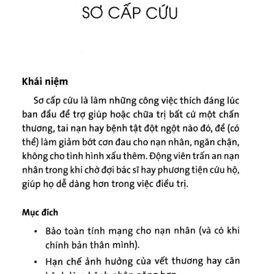 Sơ Cấp Cứu Dã Ngoại (Tái Bản 2022)