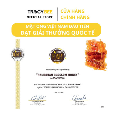 Mật ong hoa chôm chôm 220G