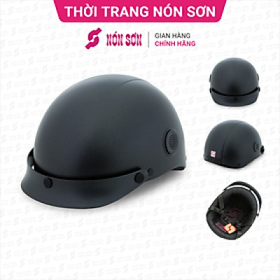 Mũ bảo hiểm lỗ thông gió NÓN SƠN chính hãng ALC-ĐN116-D