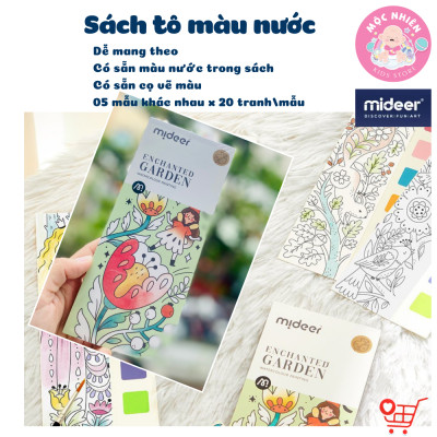Đồ chơi Tranh tô màu nước Mideer Watercolor Painting