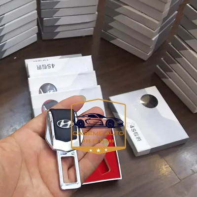 Bộ 2 Chốt Khóa Dây An Toàn 4S dành cho ô tô Logo Các Hãng Xe - Hàng Chính Hãng