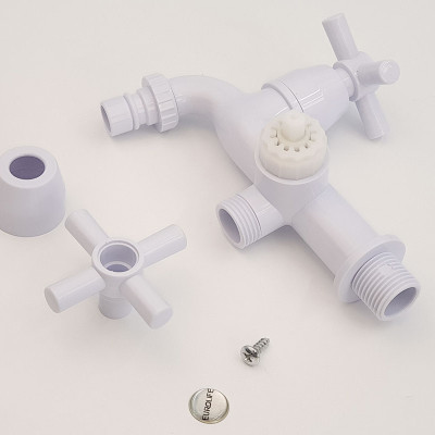 Củ sen lạnh nhựa ABS Eurolife EL-SN02 (Trắng)