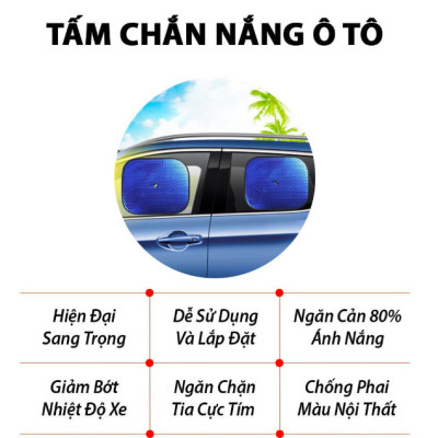 Cặp che nắng hút chân không chuyên dụng cho ô tô