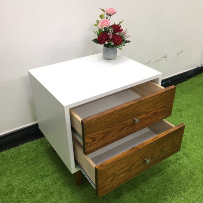 Pn4-Kệ tủ đầu giường phòng ngủ khung ván gỗ HRM KT50x40x50