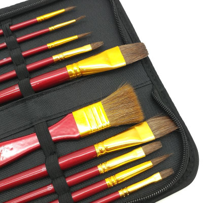 Bộ 10 Cây Cọ Vẽ Màu Nước - Colormate 113004