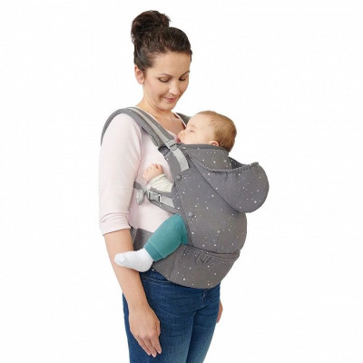 Địu vải Kinderkraft Huggy cho bé từ 3 tháng tuổi đến 20kg - Hàng chính hãng