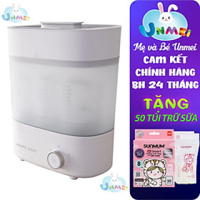 Máy tiệt trùng bình sữa và sấy khô Philips Avent Starlight plus 293.00