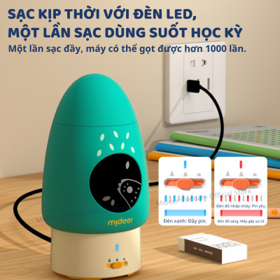 Gọt bút chì tự động bằng điện Mideer Automatic Pencil Sharpener