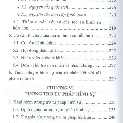 Luật Hình Sự Quốc Tế (Sách chuyên khảo)