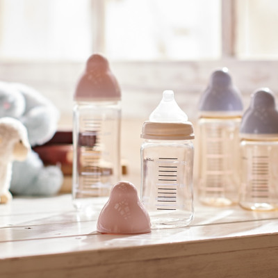 Bình sữa cổ rộng PPSU 240ML new với núm ty mềm Chuchu Baby