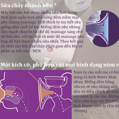 Máy hút sữa bằng điện Philips Avent (Eureka) 393.11 