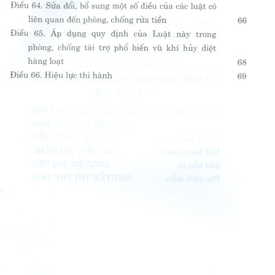 Luật Phòng, Chống Rửa Tiền (Bản in năm 2023)