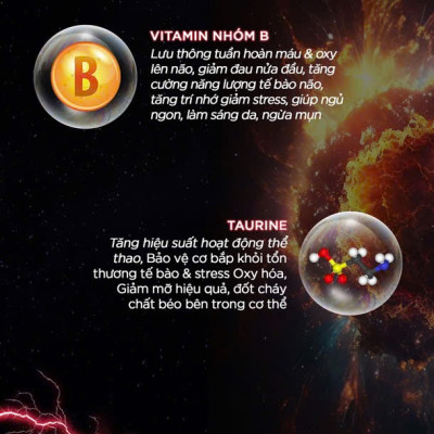 DMAXX thức uống bổ sung vitamin năng lượng không đường DAMODE 96 gói màu đỏ mỗi gói 2,2gr