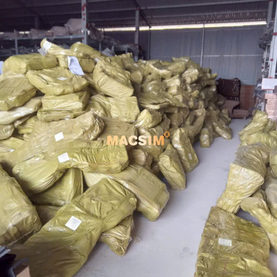 Thảm 2 lớp (sd3) dạng lưới lục giác Hyundai Accent 2024+ (đen) bề mặt cao su siêu sạch nhãn hiệu Macsim