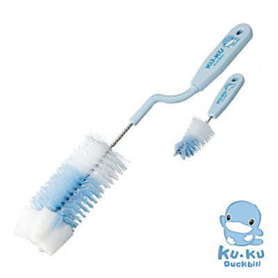 BỘ 2 CỌ RỬA BÌNH SỮA KUKU KU5301