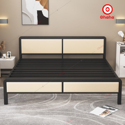 [ Miễn phí giao hàng cà lắp đặt TP. HCM] Giường ngủ sắt hiện đại Ohaha - GS008