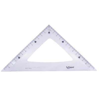 Bộ Thước Eke 4 Món Start 20 cm - Maped X17162