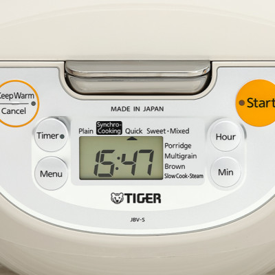 Nồi cơm điện tử Tiger JBV-S18W 1.8L - HÀNG CHÍNH HÃNG