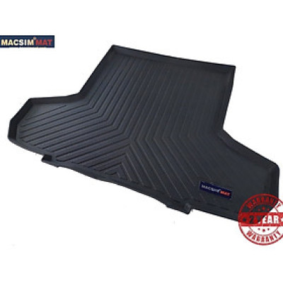Thảm lót cốp xe ô tô Porsche Panamera 2014-2017 nhãn hiệu Macsim chất liệu TPV cao cấp màu đen(265)