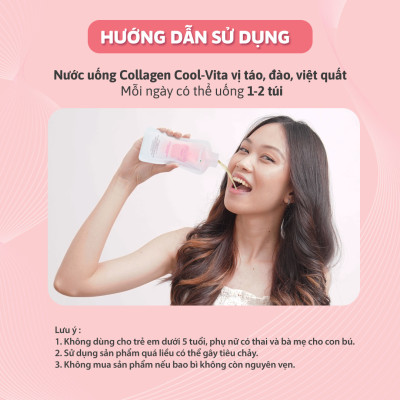 Combo Bộ Collagen Uống Hỗ Trợ Trẻ Hóa Sáng Da & Enzyme Chiết Xuất Từ Trái Cây và Rau Củ Hỗ Trợ Tiêu Hoá, Thanh Lọc Cơ Thể Coolvita (2 Hộp)