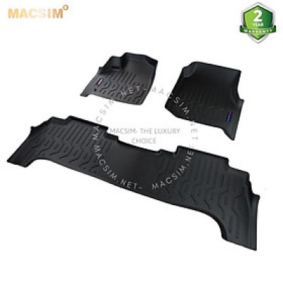 Thảm lót sàn Toyota Land cruiser LC100 1998-2007 (hn) nhãn hiệu Macsim chất liệu nhựa TPV cao cấp màu đen
