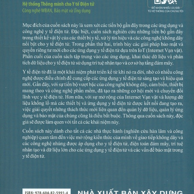 Hệ Thống Thông Minh Cho Y Tế Điện Tử - Công Nghệ Wban, Bảo Mật Và Ứng Dụng