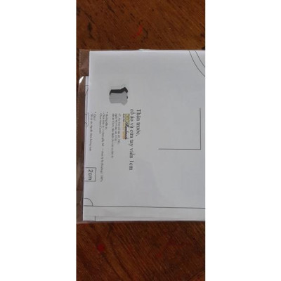 Rập giấy A0 mã R436 - không phải quần áo (BẢN VẼ)