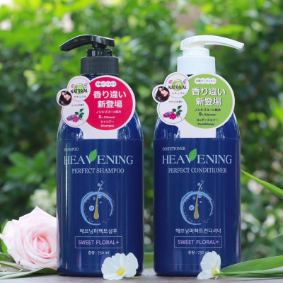 Dầu gội Heavening Perfect giúp làm sạch tóc 750ml - nhập khẩu Hàn Quốc
