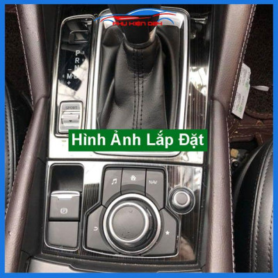 Ốp nội thất Mazda 3 2017-2018-2019 vân Titan bảo vệ chống trầy xước và làm đẹp xe