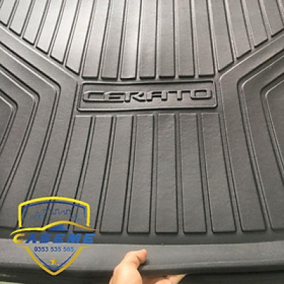 Lót Cốp Nhựa Xe Kia Cerato 2019 2020 2021 Chất Liệu Nhựa Dẻo ko Mùi