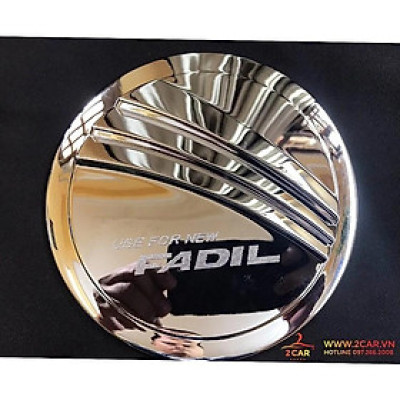 ỐP NẮP XĂNG XE VIFAT FADIL ĐỜI 2019 - 2022 MẠ CROM CAO CẤP, SÁNG BÓNG