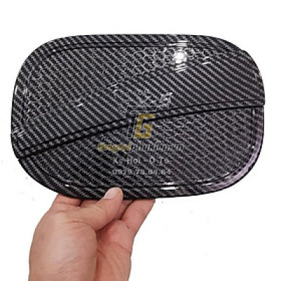 Ốp nắp đậy bình xăng Mazda CX5, CX-5 2018-2020 vân Carbon