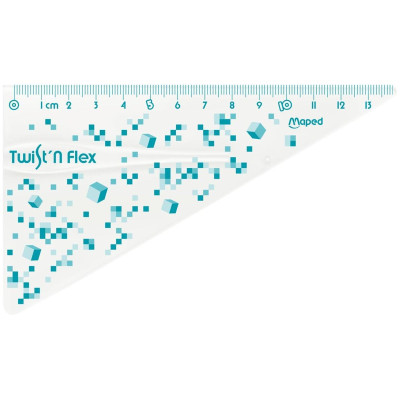 Bộ 3 Thước Học Sinh Cuộn Mềm Pixel Party - Maped 981835