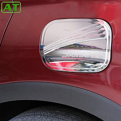 Ốp Nắp Bình Xăng Nhựa ABS Mạ Crom Hyundai Santafe 2019-2020