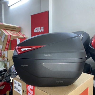 Thùng Givi C30N, kèm đế, ốc gắn, thùng gắn sau xe máy 30 lit