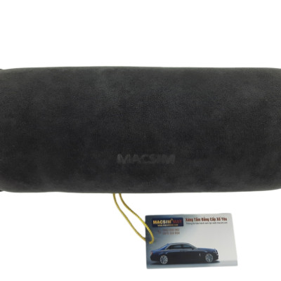 Gối tựa đầu ô tô Alcantara nhãn hiệu Macsim mã HR53