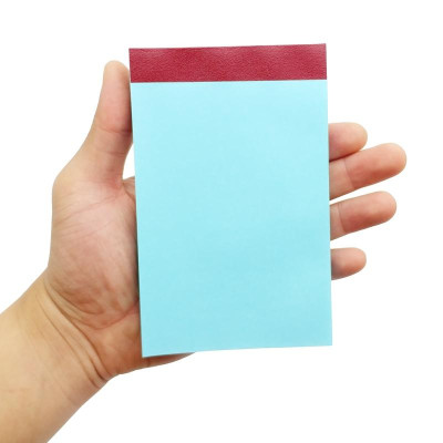 Sổ Cùi Giấy Màu/Order 9 x 14 cm - Màu Xanh Biển