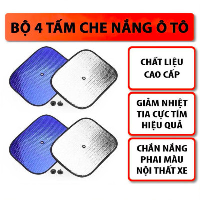Cặp che nắng hút chân không chuyên dụng cho ô tô