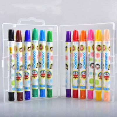 Bút Sáp Vặn Colorkit 12 Màu TCR-C007/DO