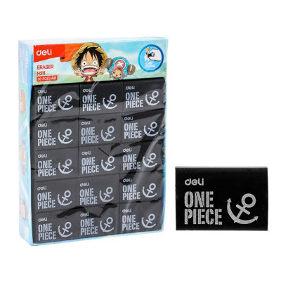 Gôm Tẩy Đen One Piece - Deli EH311