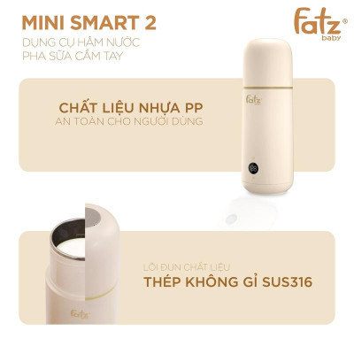 Dụng Cụ Hâm Nước Pha Sữa Cầm Tay Fatz Baby – Mini Smart 2 – FB3625VA