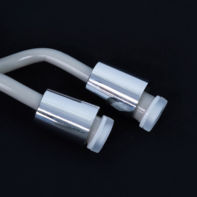 Dây mềm cho vòi xịt vệ sinh lò xo chịu áp (xám)