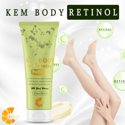 Chăm Sóc Da - C SKIN.02 - COMBO7 - BODY LOTION RETINOL - Dưỡng Trắng Cấp Ẩm Chuyên Sâu