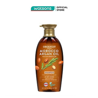 Dầu Gội Organist Argan & Repair Shampoo Tinh Dầu Morocco Argan Dành Cho Tóc Hư Tổn 500ml