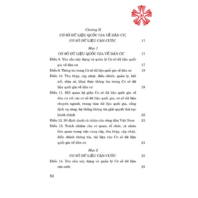 Luật Căn cước công dân (bản in 2024)