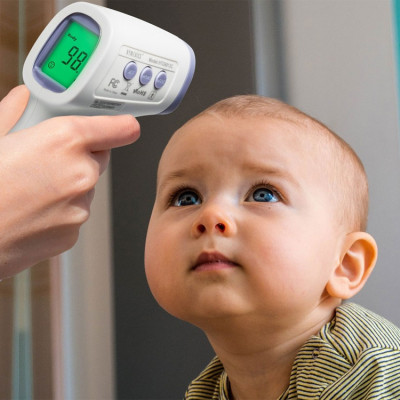 Nhiệt kế hồng Ngoại không tiếp xúc USA chứng nhận FDA Hoa Kỳ nhập khẩu USA HoMedics TIE-240