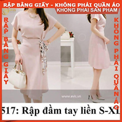 Rập giấy mã 517 (BẢN VẼ) rập đầm