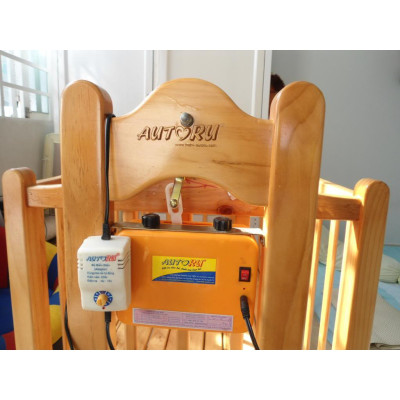 Hộp máy kèm bộ đổi điện dùng cho nôi và võng tự động Autoru