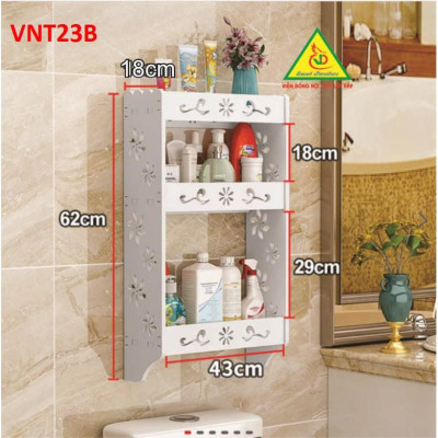 TỦ NHÀ TẮM CHỐNG THẤM NƯỚC VNT23A - 23B - NỘI THẤT LẮP RÁP
